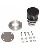 Moroso Valve Cover, Breather Kit, Non-Weld, Finish