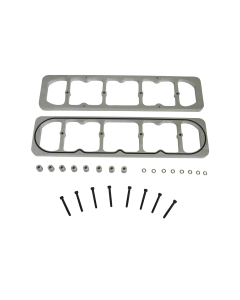 Valve Cover, Adapter, Mounts SBC Valve Covers, On GM LS Cylinder Heads