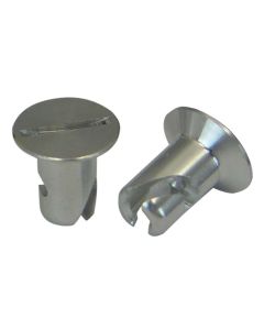 Quick Fastener, Flush. 5/16 In X.400, Aluminum