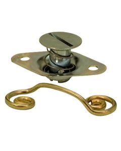 Quick Fastener, Self Ejecting, 5/16 In X .500, Steel, Silver