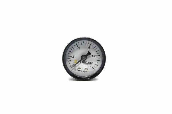 1.5 Inch Fuel Pressure Gauge CARB Range 0-15psi FUELAB