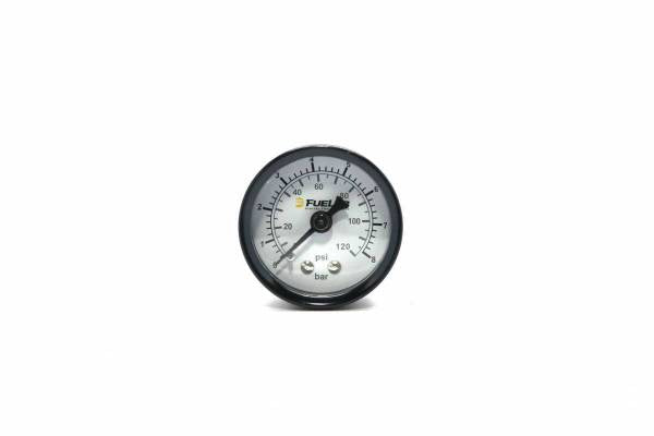 1.5 Inch Fuel Pressure Gauge EFI Range 0-120psi Dual Bar/PSI Scale FUELAB
