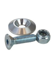 Load image into Gallery viewer, 1 Inch Taper Washer, Raw,With Hardware, 10 Pk