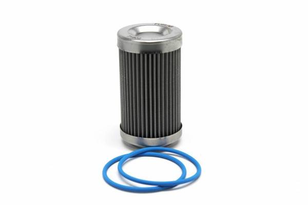 100 Micron Stainless Steel Replacement Element 3 Inch with 2 O Rings and Instructions FUELAB