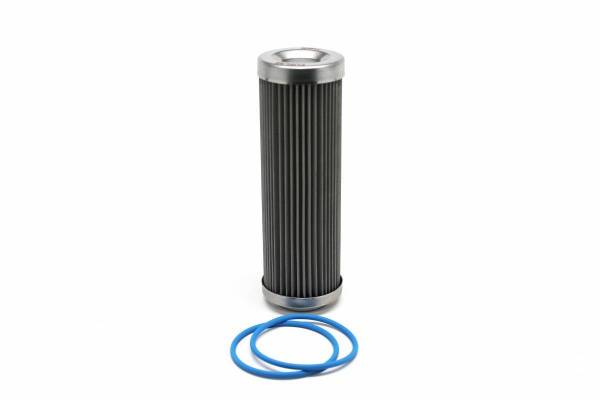 6 Micron micro-fiberglass replacement element 5 Inch with 2 O Rings and Instructions FUELAB