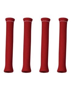 Spark Plug Boot Protectors, High Temperature, Red, 4 Pack