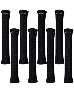 Spark Plug Boot Protectors, High Temperature, Black, 8 Pack