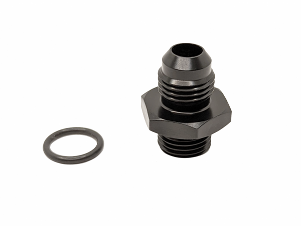 Port Fitting Standard -6AN ORB to -6AN 37 flare FUELAB
