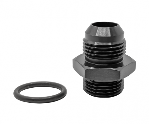 Port Fitting Standard -12AN ORB to -12AN 37 flare FUELAB
