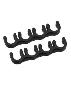 Wire Separator, 4 Hole, Black, No Logo