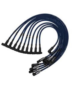 Ignition Wire Set, Ultra 40, Unsleeved, SBC, Sprint Car, Blue