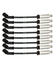 Load image into Gallery viewer, Wire Set 8.5Mm Black Ultra 40 LS 10.5 In. Long W Alum. Heatshield