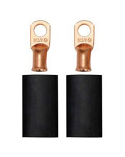 Load image into Gallery viewer, Battery Cable Terminal Kit Crimp Or Solder For 1 Ga Wire 3/8 Dia Stud 2 Pack