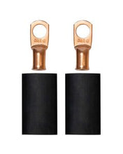 Load image into Gallery viewer, Battery Cable Terminal Kit, Crimp Or Solder, For 4 Ga Wire, 3/8 Dia Stud, 2 Pack