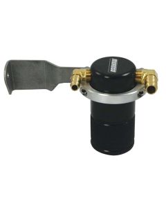 Separator, Air Oil, Catch Can, Small Body, Black Finish, Toyota Tundra, 07-14