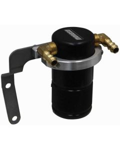 Separator, Air Oil, Catch Can, Small Body, Black Finish, Corvette Non Zo6, 14-19