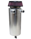 Tank, Breather, Catch Can, 6In Dia, Dual -16An Inlet, Universal