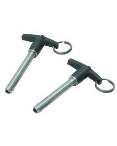 Quick Release Pin, 1/4 In. Dia X 1 In. Long, Two Pack