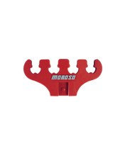 Load image into Gallery viewer, Moroso Replacement Ignition Wire Looms, 4-Hole, 2-Pack - Red