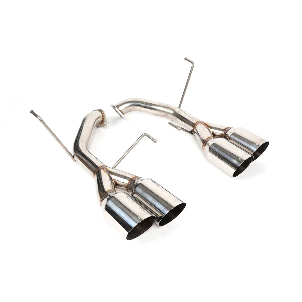 BLOX Racing T304 Muffler Delete / Axle Back - 2022+ Subaru WRX 4.0