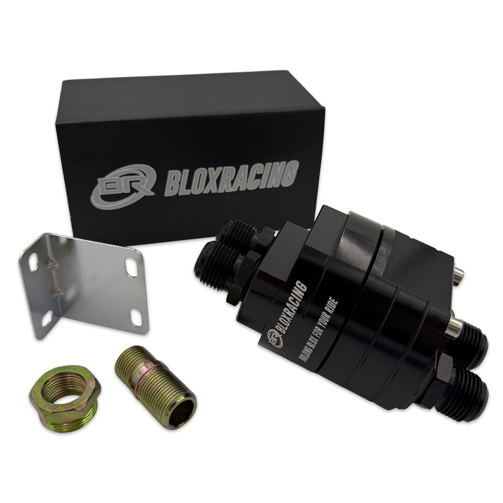 BLOX Racing Oil Filter Relocation Kit