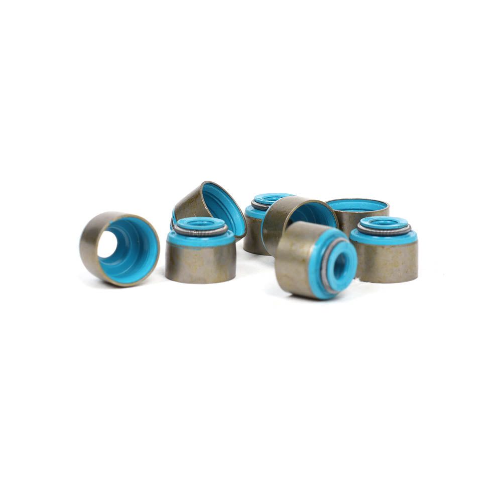 BLOX Racing 5.5mm Valve Stem Seals Blue FKM B/H/K Series - Intake & Exhaust