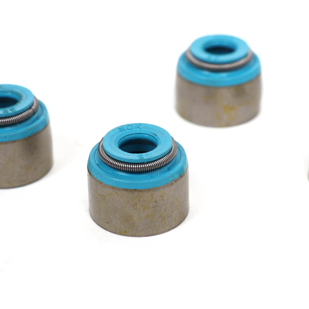 BLOX Racing 5.5mm Valve Stem Seals Blue FKM B/H/K Series - Intake & Exhaust