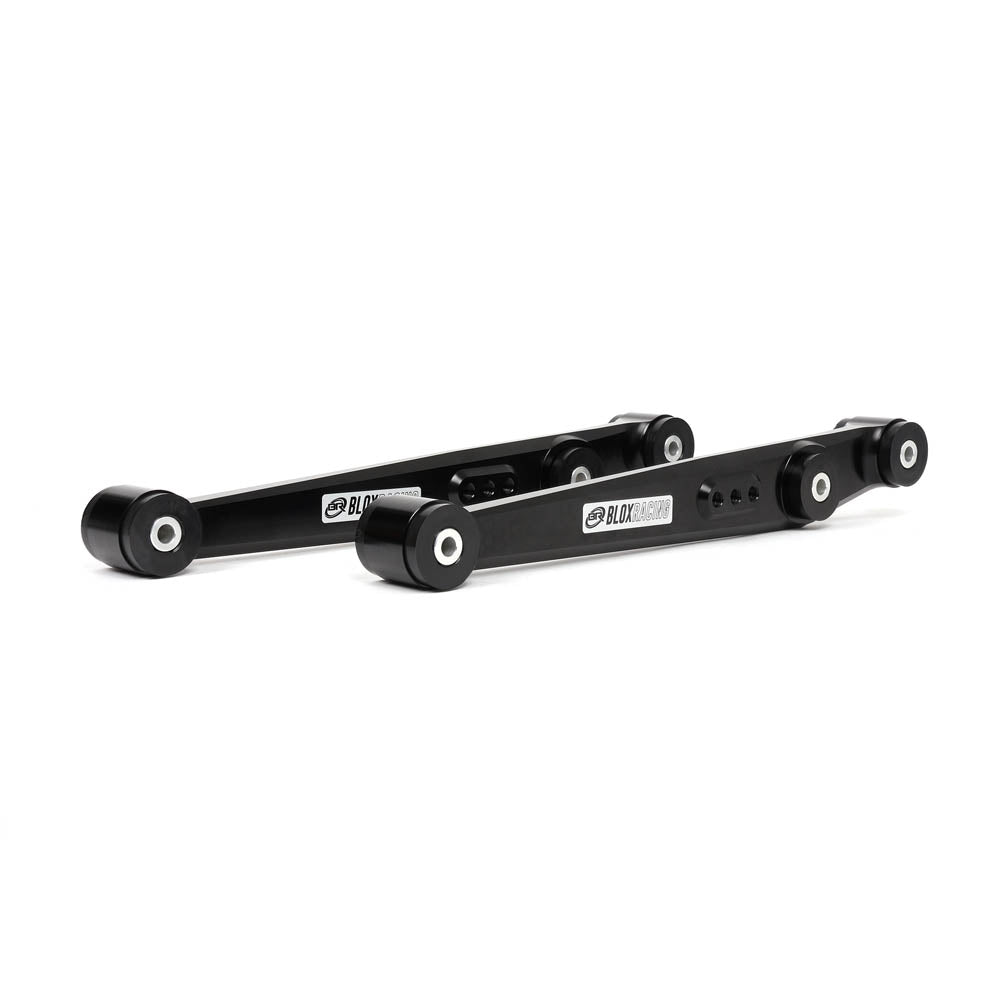 BLOX Racing V2 Billet Rear Lower Control Arms (Polyurethane) - 96-00 Civic EK