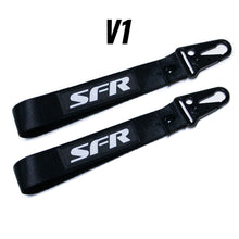 Load image into Gallery viewer, SpeedFactory Racing &quot;Strap&quot; Keychains (Black)