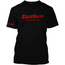 Load image into Gallery viewer, FuelTech Motorsports Black T-Shirt
