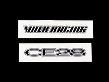Load image into Gallery viewer, Rays Volk CE28 / CE28N Black Lip Replacement Decal - 18"/19"