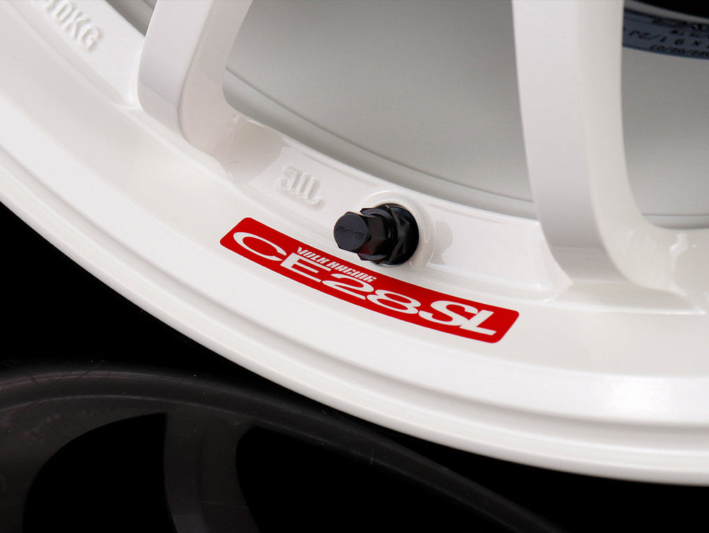 Volk Racing CE28SL Wheels - Champ White 18x9.5 / 5x120 / +35