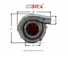 Load image into Gallery viewer, CT3RX-6262 TRIPLEX CERAMIC BALL BEARING OIL LUBRICATED TURBOCHARGER (920 HP)
