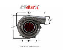 Load image into Gallery viewer, CT4RX-6265 TRIPLEX CERAMIC BALL BEARING OIL-LESS AIR COOLED TURBOCHARGER (970 HP)