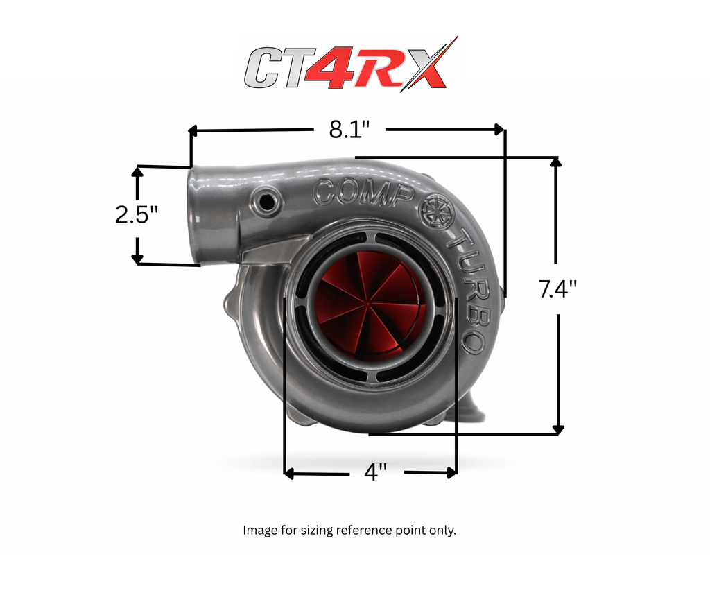 CT4RX-6467 TRIPLEX CERAMIC BALL BEARING OIL-LESS AIR COOLED REVERSE ROTATION TURBOCHARGER (1100 HP)
