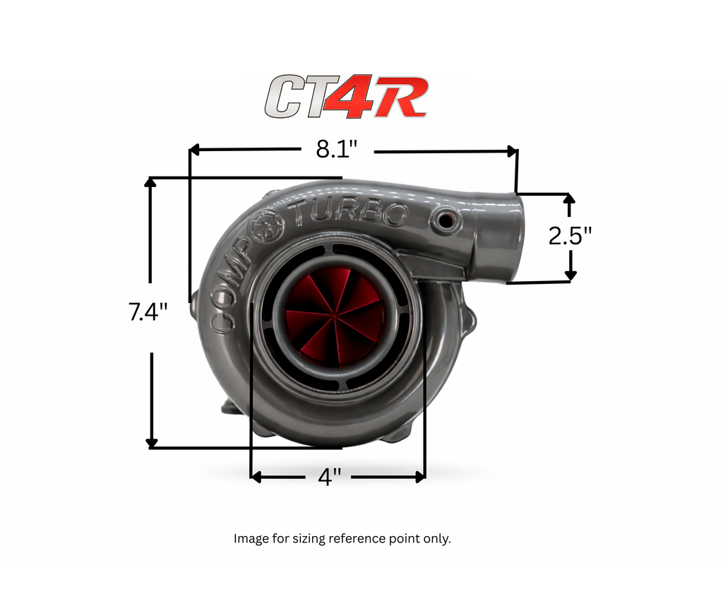 CT4R-6875 DYNAMIC 360° JOURNAL BEARING TURBOCHARGER (1150 HP)
