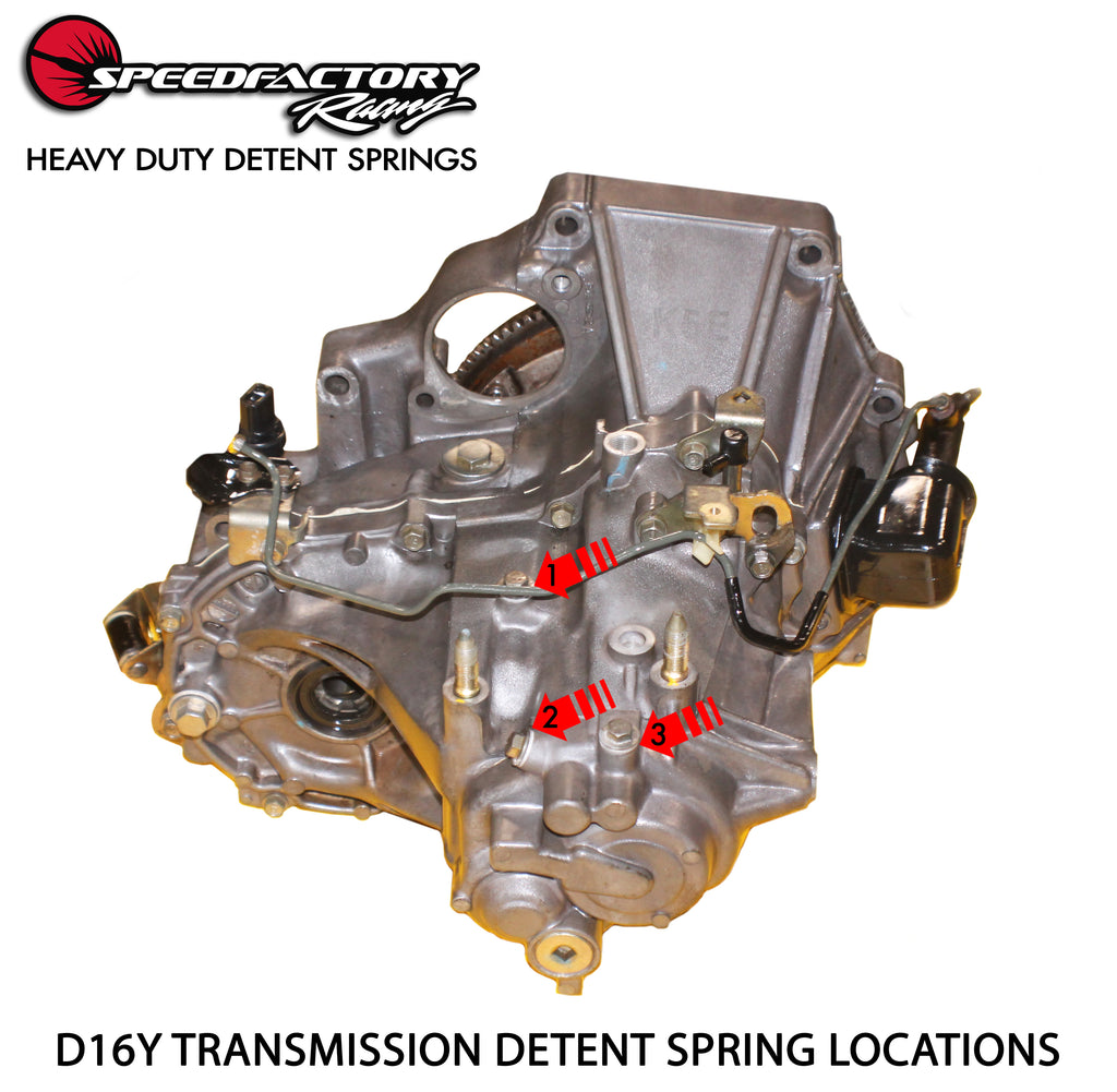 SpeedFactory Racing Heavy Duty Detent Spring Kit – SpeedFactoryRacing