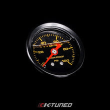 Load image into Gallery viewer, K-Tuned Fuel Pressure Gauge, Liquid Filled