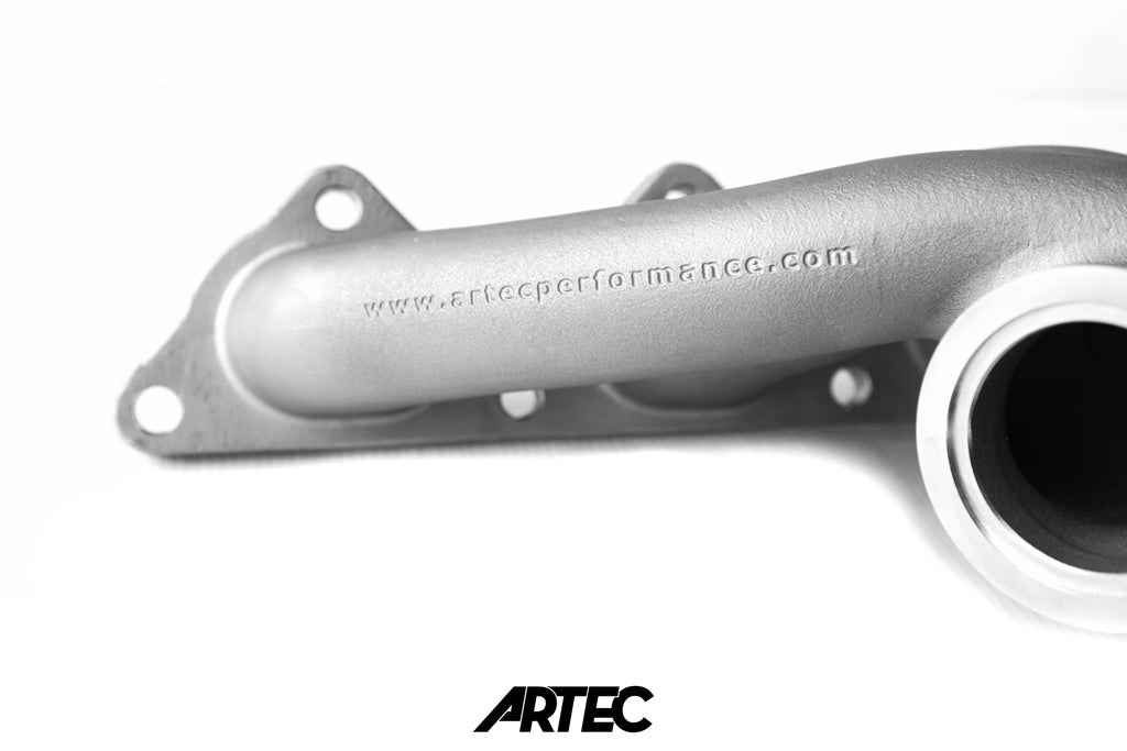 Mitsubishi Evo 4-9 4G63 Exhaust Manifold Low Mount V-Band (Reverse Rotation)