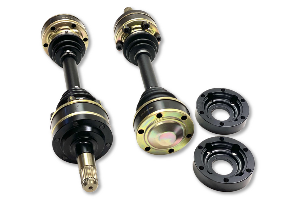Drive Shaft Shop Datsun 510/240Z with Subaru R180 differential 108mm CV Conversion Kit