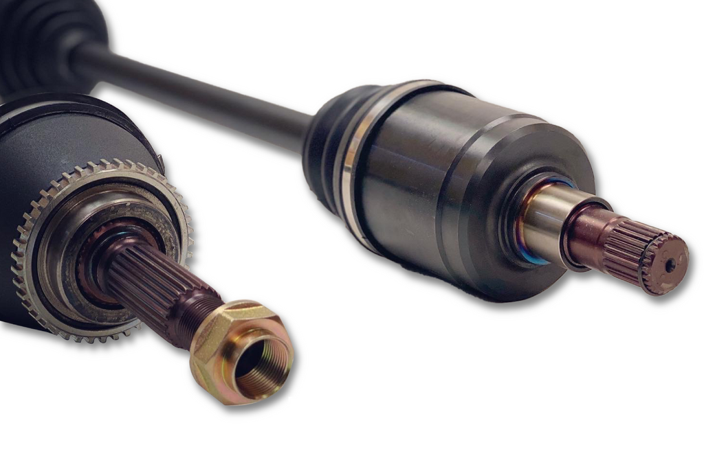 Drive Shaft Shop 1995-1999 Mitsubishi Eclipse/Talon AWD Rear - with Evo Differential Level 5 Axle/Hub Kit (Pair)