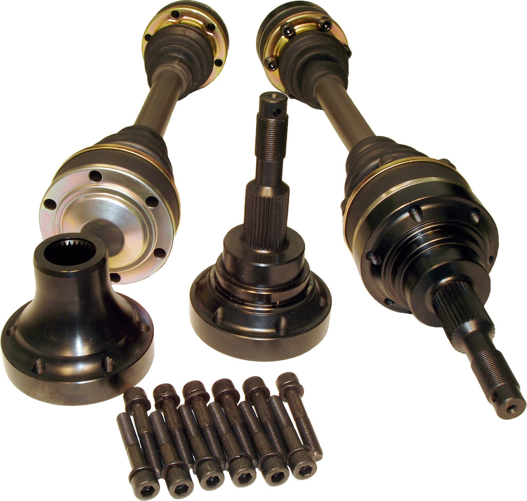 Drive Shaft Shop 1996-2000 Dodge Viper (with OS Giken Differential) 1200HP Level 5 Direct Bolt-In Axles with Diff Stubs
