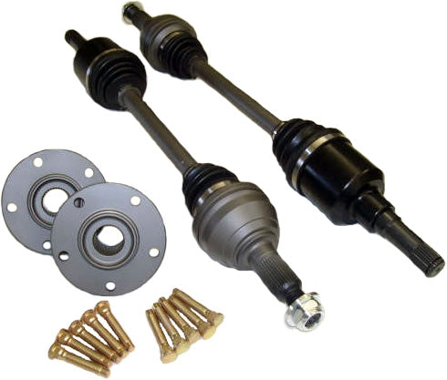 Drive Shaft Shop 2003-2006 Ford Falcon 1400HP Full Chromoly Level 5 Axle/Hub Kit (Supercharged V8 and Turbo 6) (Pair)