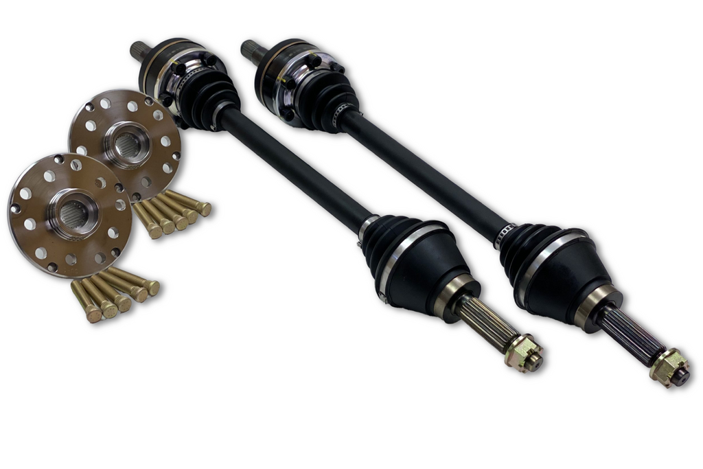 Drive Shaft Shop 2006-2009 Subaru Legacy Spec B with R180 STi Differential Rear Axle/Hub Kit (Pair)