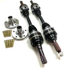 Load image into Gallery viewer, Drive Shaft Shop 1993 Toyota Supra/Lexus SC300/SC400 with Autosport Engineering Ford Explorer 8.8 Differential Conversion Kit with 2pc/300m Splined Bolt-On Outer Stubs. (Pair)