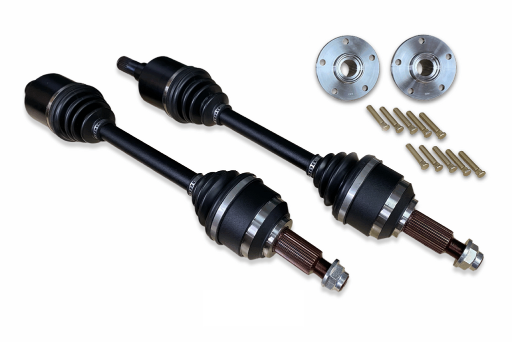 Drive Shaft Shop 1991-1999 SW20 Toyota MR2 with K-Series 900HP Rated Axle/Hub Kit with 2pc 300M Outers