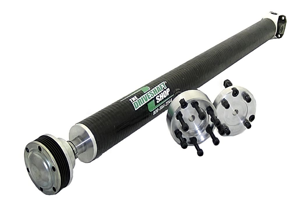 Drive Shaft Shop 2008 Challenger SRT8 Auto w/ 2009-2014 Getrag Diff and 3-Bolt Trans  3.25" Carbon Fiber Driveshaft