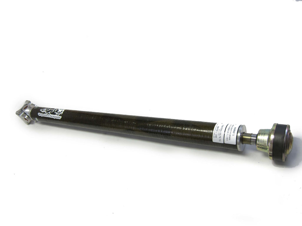 Drive Shaft Shop 2011-14 Mustang GT and BOSS 302 6-Speed Manual or Automatic 1-Piece 3.25" Carbon Fiber Driveshaft with Direct Fit CV