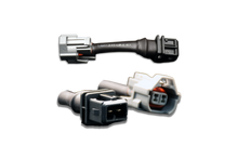 Load image into Gallery viewer, Set of 4 Denso (female) to Jetronic/EV1 Adapter (male) injector plug adaptors (padpdtoj4)