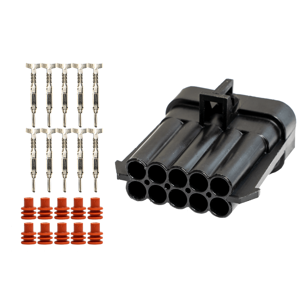 FuelTech LS550 V8 10-Way Connector Kit